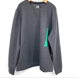 32 Degree heat crew neck pullover NWT! Grey